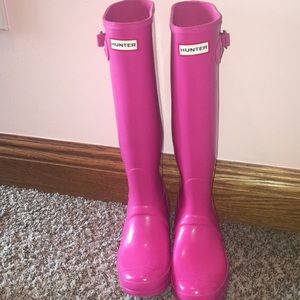 Hunter rain boots